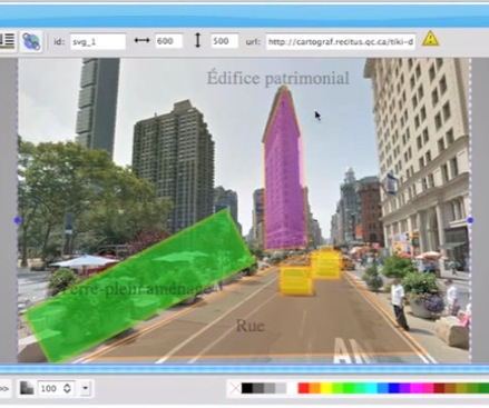 Sketch on street view