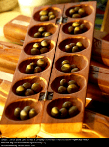 Mancala, traditional African board game