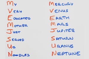 mnemonic