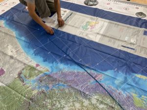 using rope to measure scale