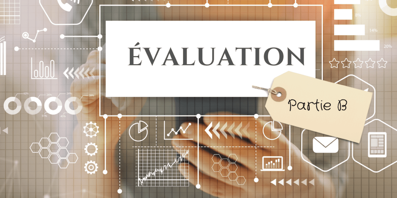 Évaluation 101 – Partie B