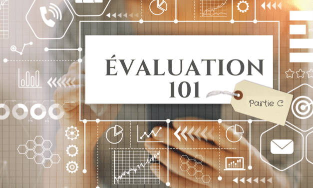 Évaluation 101 – Partie C