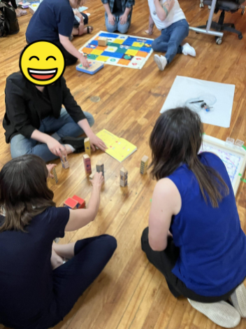Teachers and consultants exploring screen-free robots